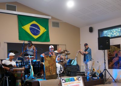 musiciens brésiliens en concert